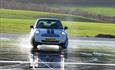 Skidpan action at Thruxton Motorsports Centre