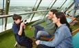 Family enjoying the Emirates Spinnaker Tower