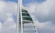 Exterior of the view decks of Emirates Spinnaker Tower