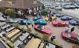 A TVR Car Meet at Port Solent