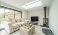 Living area at Trafalgar Gardens - New Forest Holiday Cottages