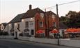 The exterior of The White Hart, Lymington