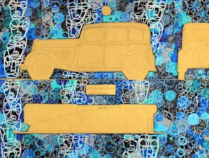 Transmission - contemporary artwork by Alan Reullier