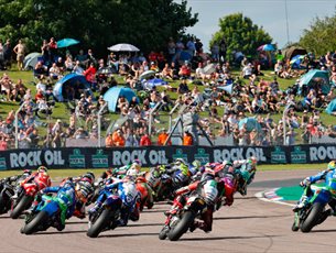 British Superbikes at Thruxton Race Circuit
