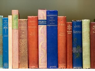 Jane Austen books. Photo by Luke Shears