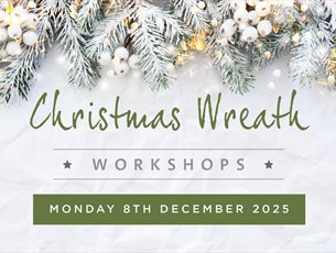 Christmas Wreath Making Workshop at Chewton Glen Hotel