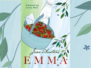 An illustrated image of the novel Emma by Jane Austen