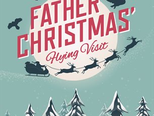 Father Christmas' Flying Visit at Hawk Conservancy Trust