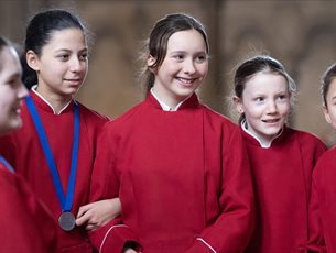 Be a Girl Chorister at Winchester Cathedral