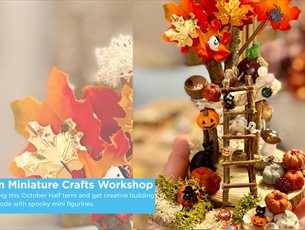 Halloween Miniature Craft workshop at Sky Park Farm