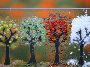 Trees of the Season Fused Glass Workshop at Sir Harold Hillier Gardens