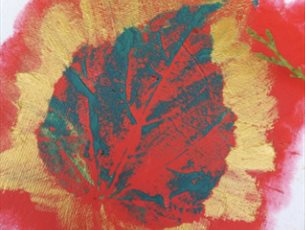 Leaf print