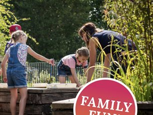 Pond dipping at Sir Harold Hillier Gardens