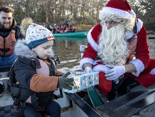 Christmas Canoe Paddle at New Forest Activities