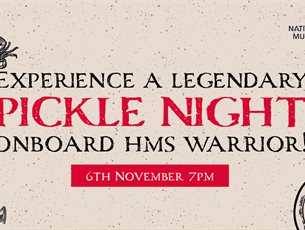 Pickle Night onboard HMS Warrior
