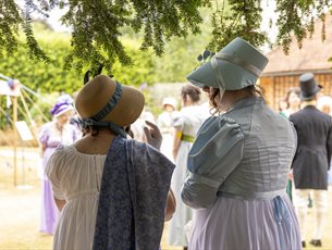 Dress Up Day Day Weekend at Jane Austen's House