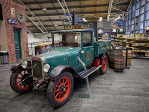 Antique car at Milestones Museum