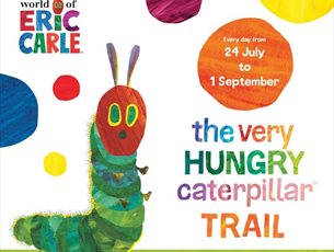 The Very Hungry Caterpillar is visiting Marwell Zoo!