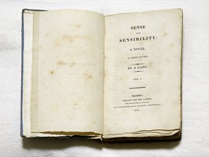 First edition of Sense & Sensibility 