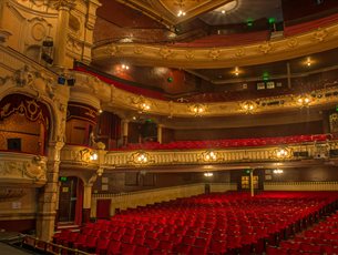The grand surrounds of the Kings Theatre Southsea