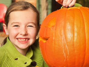 Halloween activities at Green Hill Farm Holiday Village 