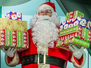 Breakfast with Santa at Emirates Spinnaker Tower