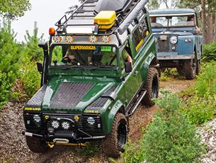 Simply Land Rover at Beaulieu