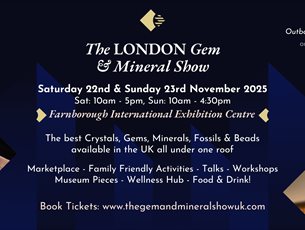 The London Gem & Mineral Show Poster