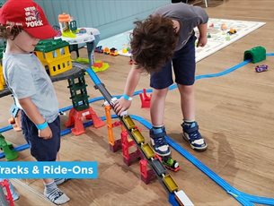 Trains, Tracks & Ramp play sessions at Sky Park Farm