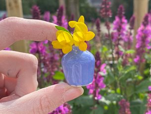 Mini pot throwing with Design Junction at Winchester Cathedral