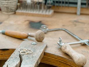 Silver Jewellery Workshop with Joanne Bowles at Winchester Cathedral
