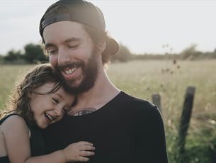 father and child
