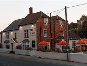 The exterior of The White Hart, Lymington