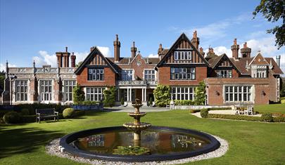 The exterior of Macdonald Elmers Court Hotel & Resort