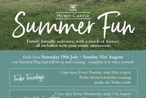 Summer fun at Hurst Castle