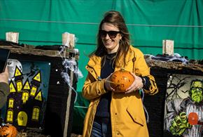 Halloween Archery Pumpkin Shooting with New Forest Activities