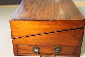 Jane Austen's Travelling Writing Desk on display at a space, Southampton