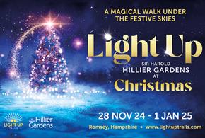 Light Up Sir Harold Hillier Gardens at Christmas