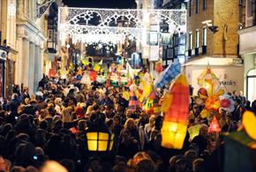 Winchester Cathedral Lantern Parade