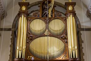 Photograph of the Organ at Portsmouth Cathedral