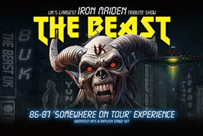 Poster for The Beast UK: 86-87 Somewhere On Tour