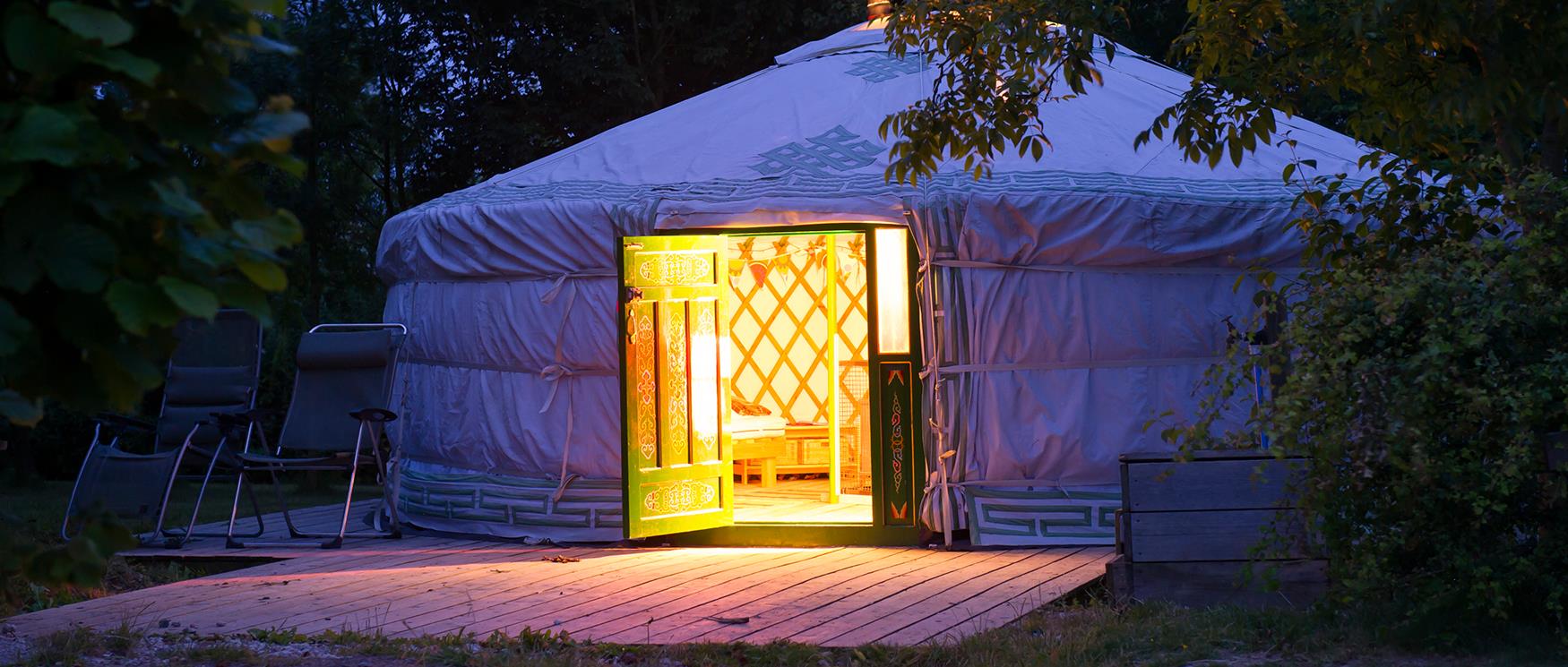 Glamping in Hampshire