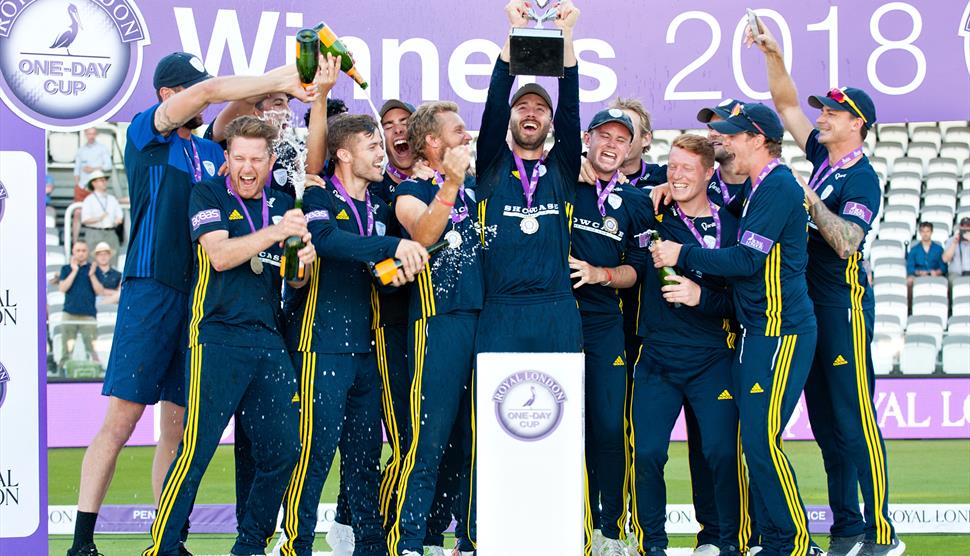 Hampshire v Gloucestershire One-Day Cup at The Ageas Bowl