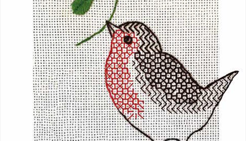 Christmas Robin Embroidery Workshop at Sir Harold Hillier Gardens
