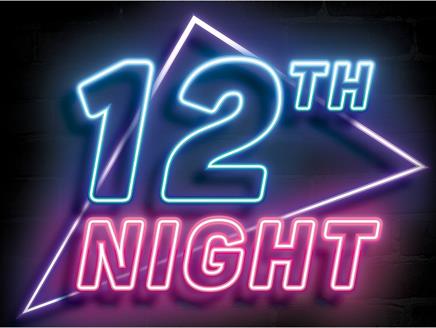 Logo for 12th Night at the Kings Theatre in Southsea