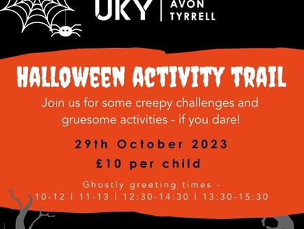 Halloween Activity Trail at Avon Tyrrell Outdoor Centre