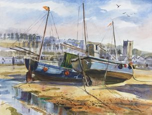 Step-By-Step of St Ives Fishing Boats 