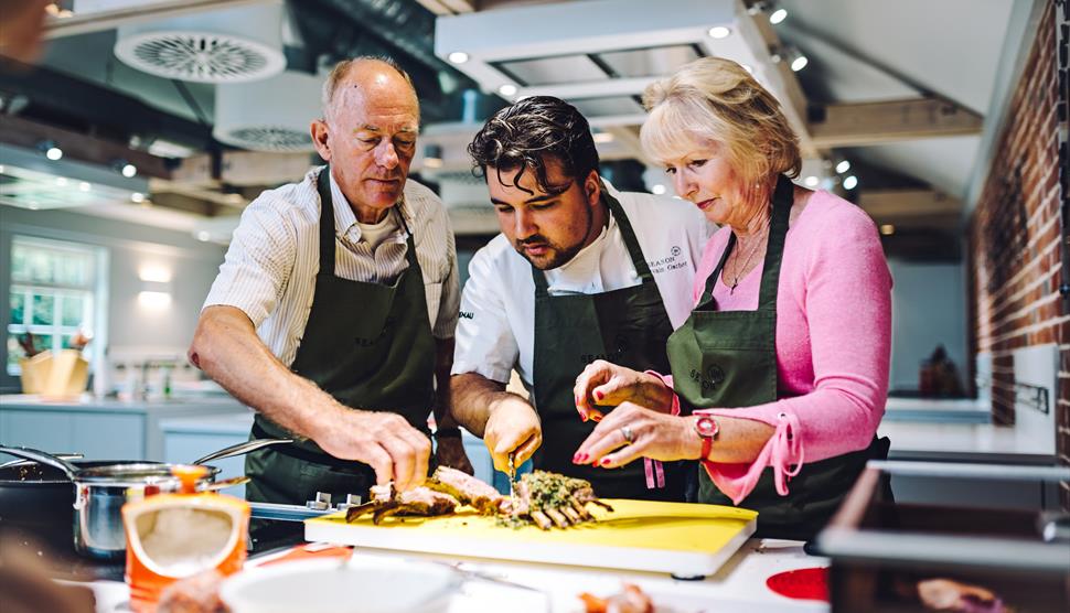 Cooking for Beginners at Season Cookery School, Lainston House