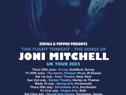 Joni Mitchell Tribute- This Flight Tonight at The Spring Arts Havant