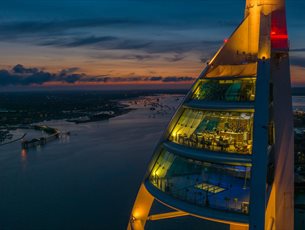Sky Bar at Spinnaker Tower - image courtesy of Compass Photography